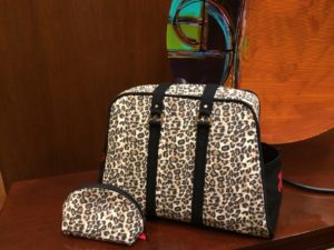 Traveling in Style - Overnight and Cosmetic Bag