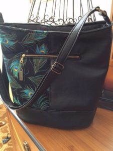 Pretty Peacock Cross Body Bag