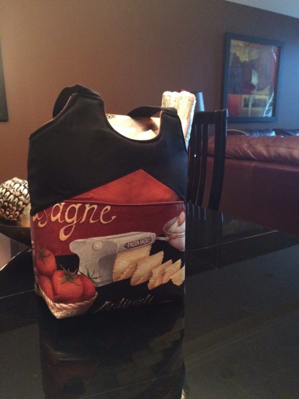 Pasta Inspired Tote Bag