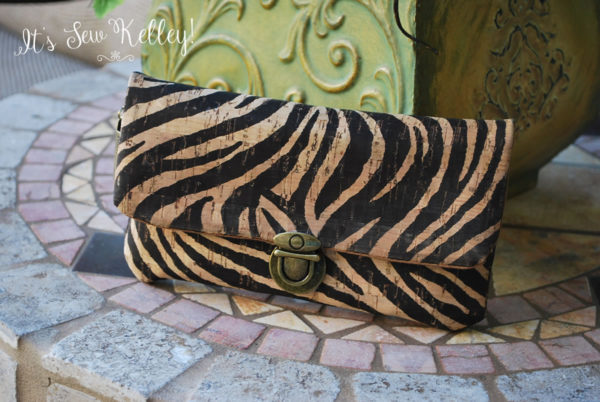 Zebra Print Cork Wallet - Image 2