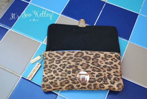 Leopard Print Cork Wallet - Image 2