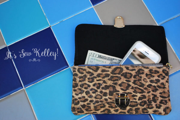 Leopard Print Cork Wallet - Image 3