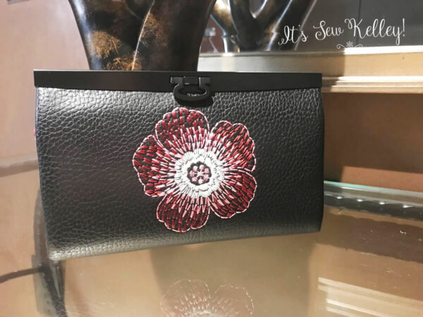 Embroidered Wallet